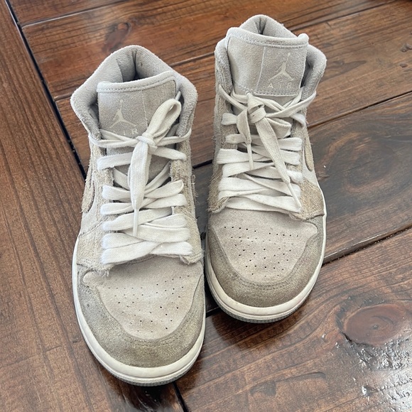 Nike Shoes - Air Jordan 1 suede women’s size 7 100% Authentic!!